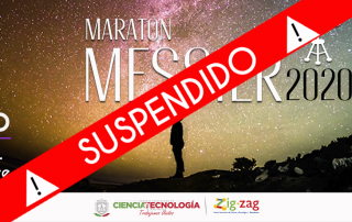 Suspensión Maratón Messier 2020