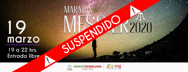 Suspensión Maratón Messier 2020